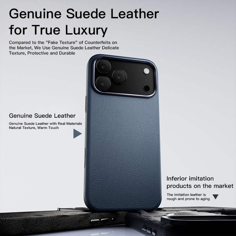 Pure Leather Premium Magsafe iPhone Case